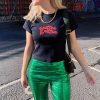 Lettered Printed Tee