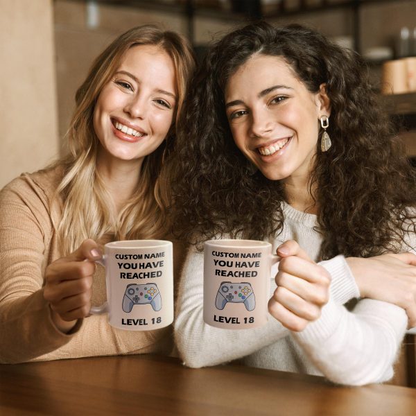 Level Mug - Personalized Mug - Birthday Gift For Friends And Family
