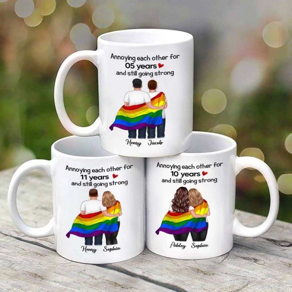 LGBT Couples Annoying Each Other And Still Going Strong Personalized Mug