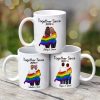LGBT Couples Back View Together Since Personalized Mug