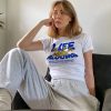 Life Blooms White Tee