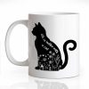Life Is Better With a Cat Coffee Mug Funny Cat Lover Gift for Cat Mom Dad Women Men