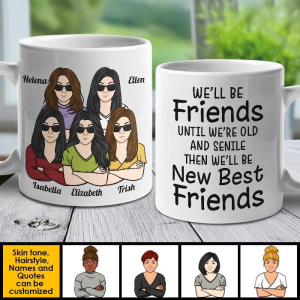 Life Is Better With Besties - Personalized Mug