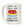Life Is Full Of Endless Pastabilities Coffee Mug