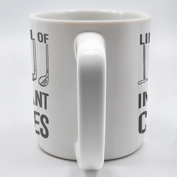 Life Is Full Of Important Choices, Golf Clubs - Personalized Custom Coffee Mug - GOLF004_MG