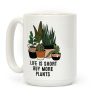 Life is Short Buy More Plants Coffee Mug