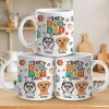 Life Would Be Ruff Without You - Dog Personalized Custom 3D Inflated Effect Printed Mug - Gift For Pet Owners, Pet Lovers