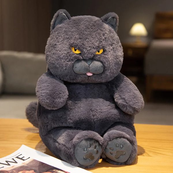 Lifelike Black Cat Plush Toy - Perfect Gift for Kids & Cat Lovers!