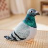 Lifelike Pigeon Plush Toy Soft Simulation Bird for Kids and Home Decor