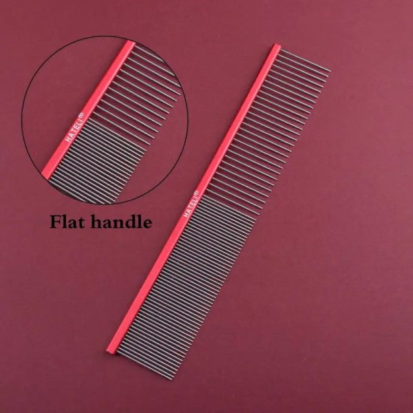 Light Aluminum Pet Comb Professional Dog Grooming Tool 5 Colors