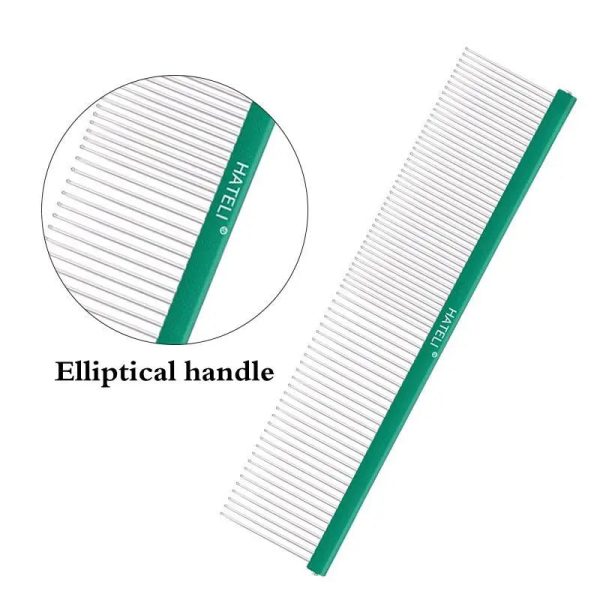 Light Aluminum Pet Comb Professional Dog Grooming Tool 5 Colors