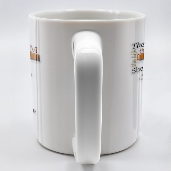 Light Of The Way, The Truth, Good Shepherd, Alpha & Omega, Messiah, Cross and Religious Text - Personalized Custom Coffee Mug - FTH069_MG