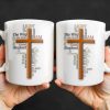 Light Of The Way, The Truth, Good Shepherd, Alpha & Omega, Messiah, Cross and Religious Text - Personalized Custom Coffee Mug - FTH069_MG