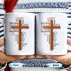 Light Of The Way, The Truth, Good Shepherd, Alpha & Omega, Messiah, Cross and Religious Text - Personalized Custom Coffee Mug - FTH069_MG