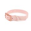 Light Pink Double Dog Leash Set - Adjustable PVC Harness