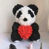 Lighted Rose Flower Teddy Bear 25cm Gift Box Edition
