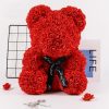 Lighted Rose Flower Teddy Bear 25cm Gift Box Edition