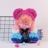 Lighted Rose Flower Teddy Bear 25cm Gift Box Edition