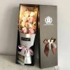 Lighted Soap Rose Bouquet Gift Box for Valentine’s Day
