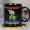 Like A Normal Dad But More Awesome - Personalized Black Mug