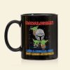 Like A Normal Dad But More Awesome - Personalized Black Mug