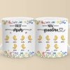 Like Butterflies, Their Love Transcends Generations - Family Personalized Custom 3D Inflated Effect Printed Mug - Gift For Mom, Grandma