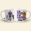 Like Father Like Children... Oh Snap, Personalized Dad Mug 08hudt100623