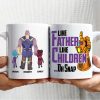 Like Father Like Children... Oh Snap, Personalized Dad Mug 08hudt100623
