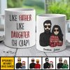 Like Father Like Daughter, Like Mother Like Son, Best Friends For Life - Personalized Mug