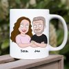 Like Father Like Daughter, Oh Crap, Gift For Dad, Personalized Mug, Funny Dad And Kid Mug, Father's Day Gift 06QHHN020523HH