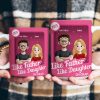 Like Father Like Daughter Oh Crap Toy Box - Personalized Mug