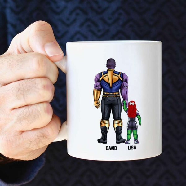 Like Father Like Daughter Personalized Coffee Mug DR-WHM-03QHDT130523TM