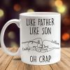 Like Father Like Son Father's Day Mug Personalized Gift T286 890787