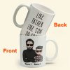 Like Father Like Son Oh Crap - Personalized Mug