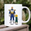 Like Father Like Son Personalized Mug 06NAHN310523HH