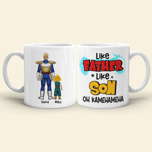 Like Father Like Son Personalized Mug 06NAHN310523HH
