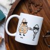 Like Father Like Son/Daughter Personalized White Mug, Gift For Family
