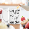 Like Mother Like Children Customizable Cartoon Cup with Hand Gesture Design Best Mother's Day Gift