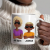 Like Mother Like Children Customizable Cartoon Cup with Hand Gesture Design Best Mother's Day Gift