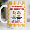 Like Mother Like Daughter, Animated Characters - Personalized Custom Coffee Mug - DAU295_MG