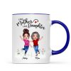 Like Mother Like Daughter Happy Women Personalized Mug