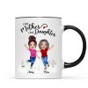 Like Mother Like Daughter Happy Women Personalized Mug