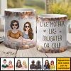 Like Mother Like Daughter Oh Crap - Gift For Mom, Grandma - Personalized Mug