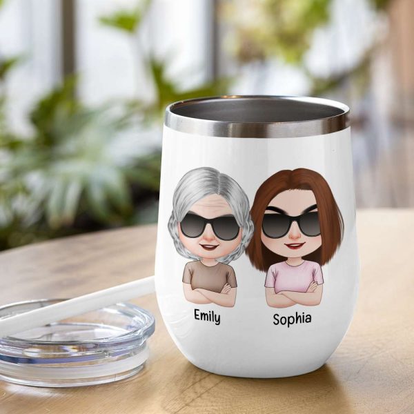 Like Mother Like Daughter, Personalized Mug, Wine Tumbler, Accent Mug