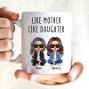 Like Mother Like Daughter Realistic Doll Personalized Mug