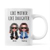 Like Mother Like Daughter Realistic Doll Personalized Mug