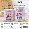 Like Mother Like Daughter Twinkle Leopard - Personalized White Edge-to-Edge Mug