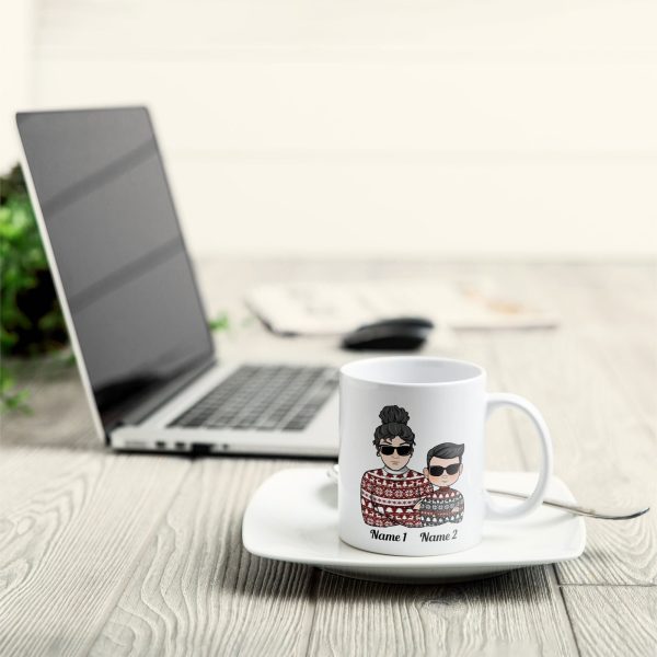 Like Mother Like Son Oh Crap - Personalized Mug