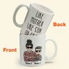 Like Mother Like Son Oh Crap - Personalized Mug