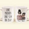 Like Mother Like Son Oh Crap - Personalized Mug